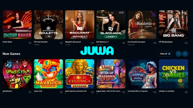 available types of JUWA bet including pre-match live express and system bets